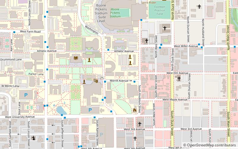 Morrill Hall location map