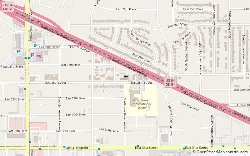 The Salvation Army Tulsa Citadel Corps location map