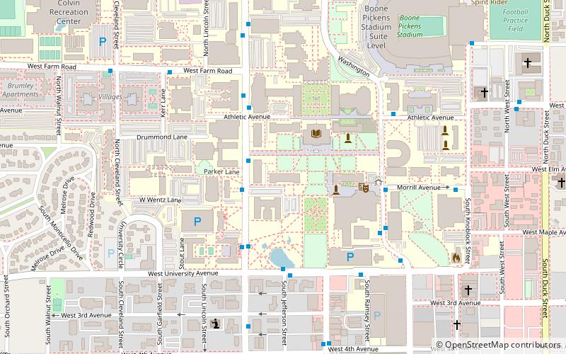 Whitehurst Hall location map
