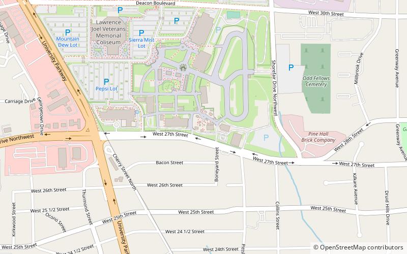 winston salem fairgrounds location map