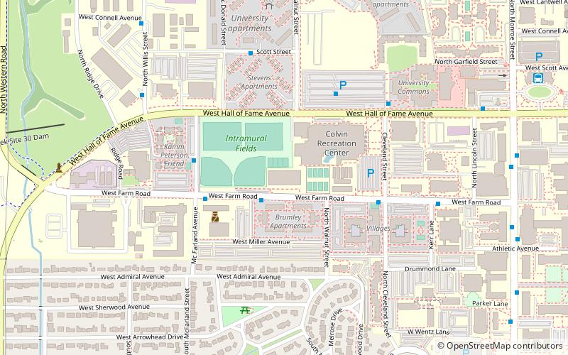 Colvin Center location map