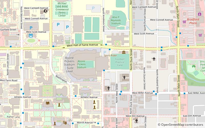 Gallagher-Iba Arena location map