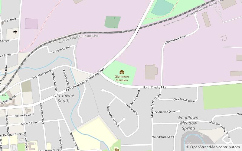 Glenmore location map