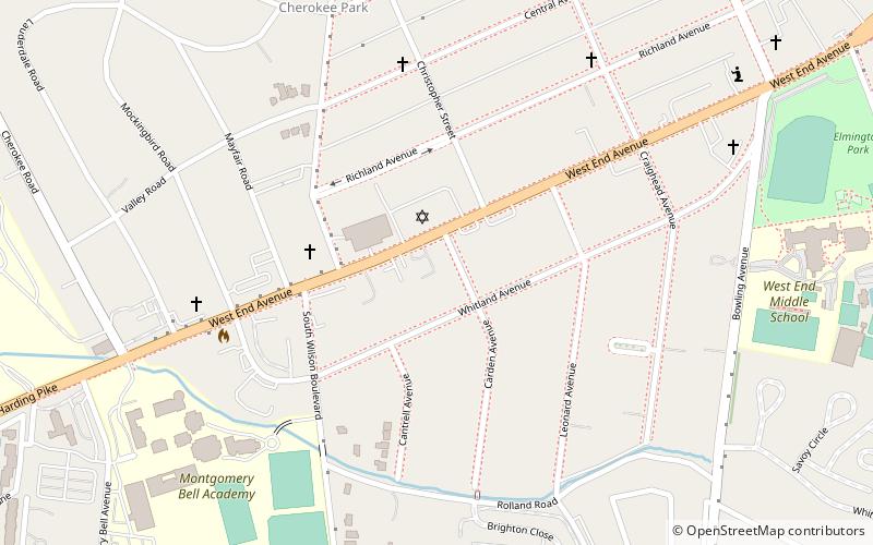 Gladstone Apartments location map