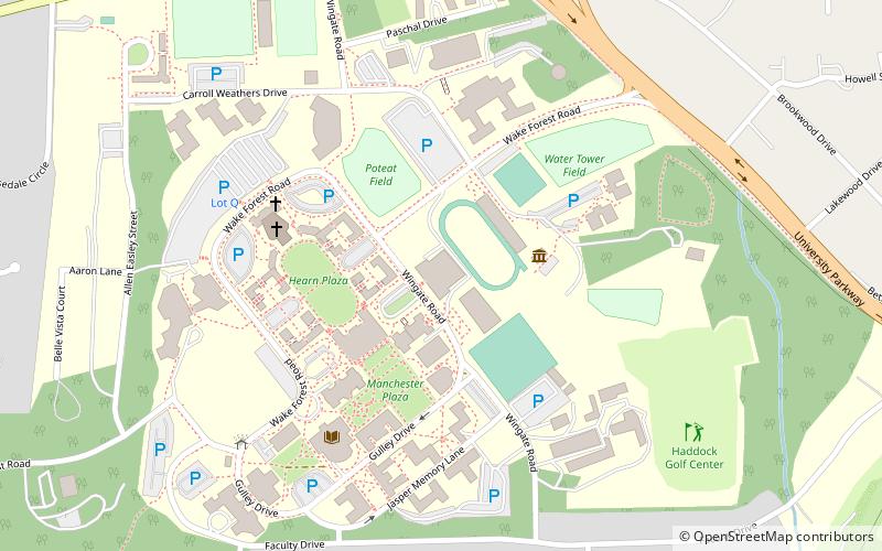 Reynolds Gymnasium location map