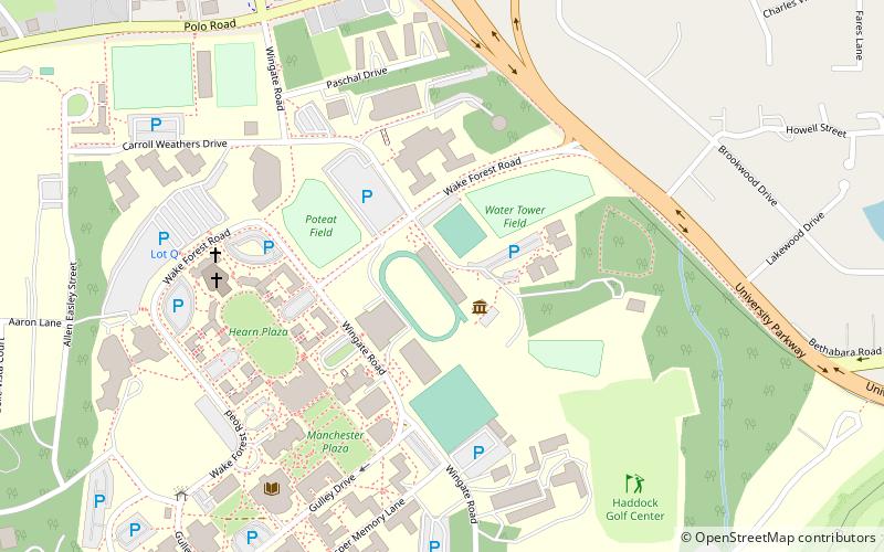 kentner stadium winston salem location map