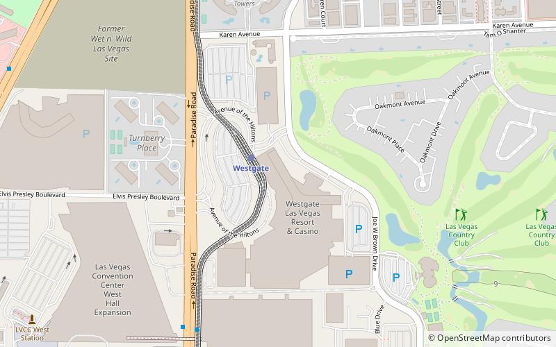 star trek the experience las vegas location map