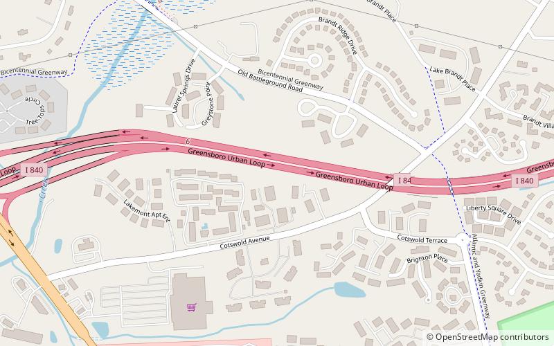 Hoskins House Historic District location map