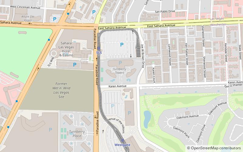 Turnberry Towers location map