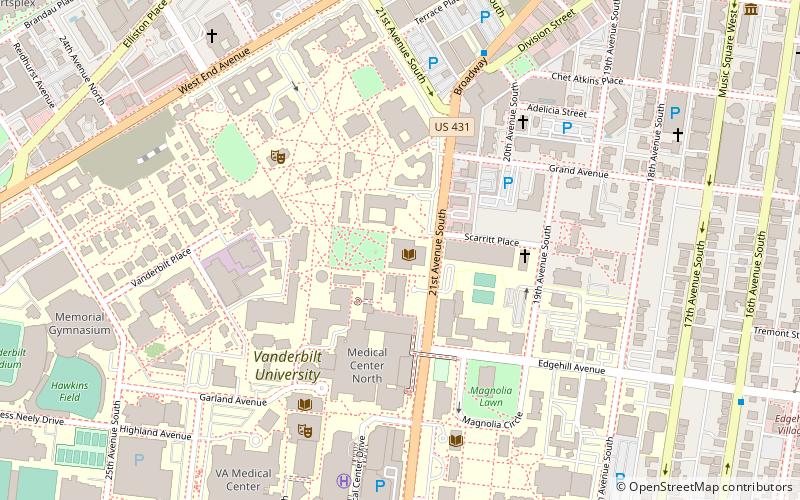 Vanderbilt University School of Engineering location map