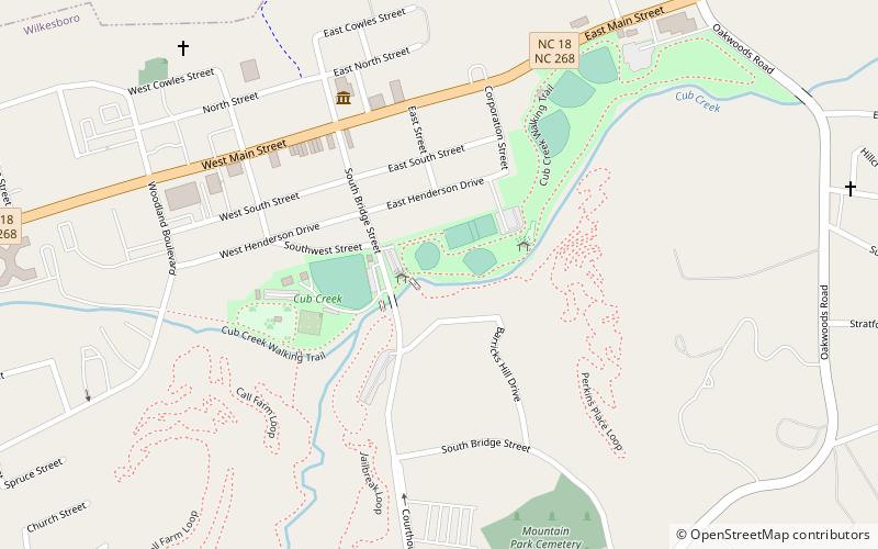Cub Creek Park location map