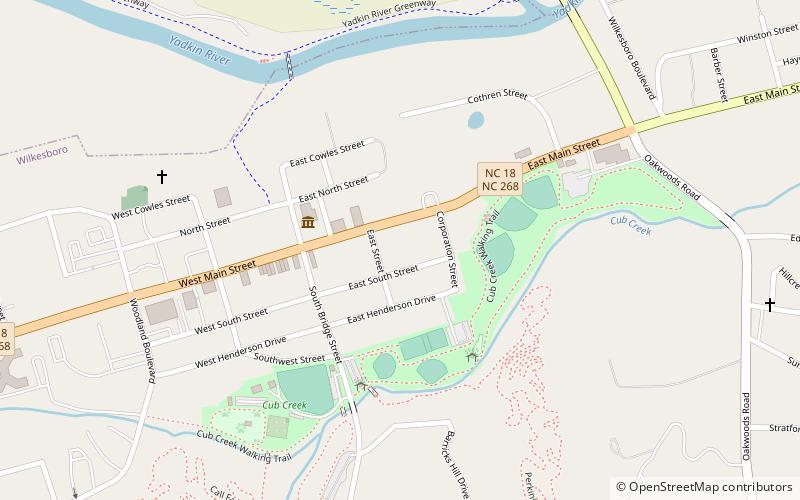 Wilkesboro Presbyterian Church location map