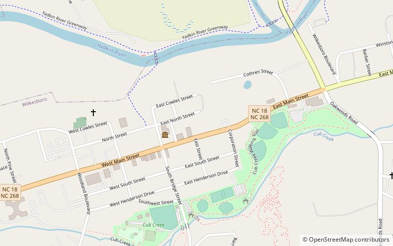 Brown-Cowles House and Cowles Law Office location map