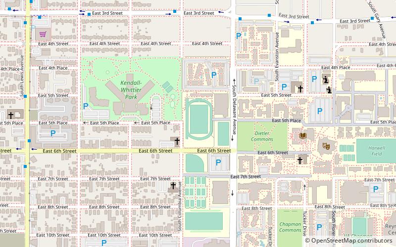 Hurricane Soccer & Track Stadium location map