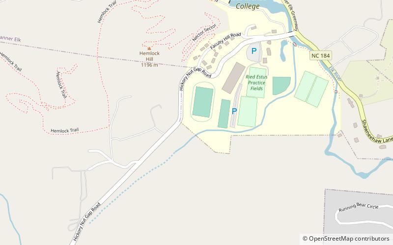 Lees–McRae College location map