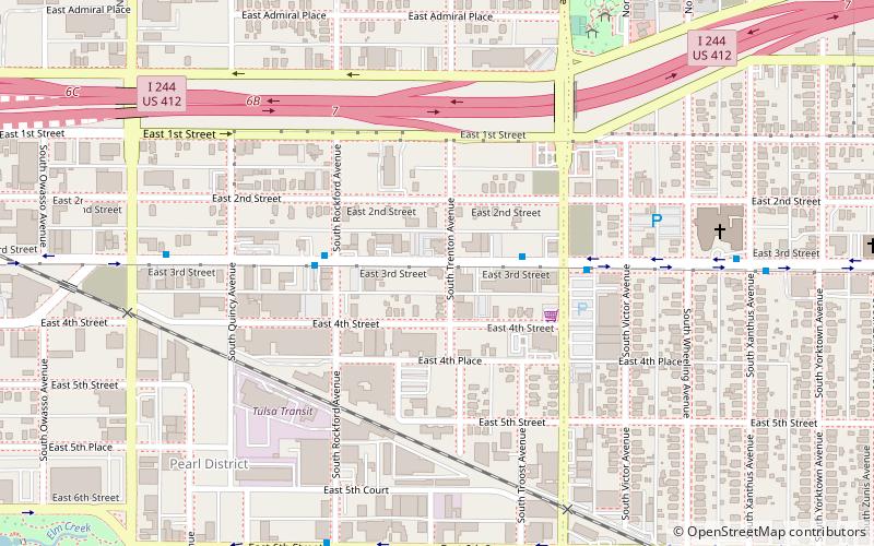 The Church Studio location map