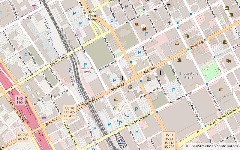 Christ Church Cathedral location map
