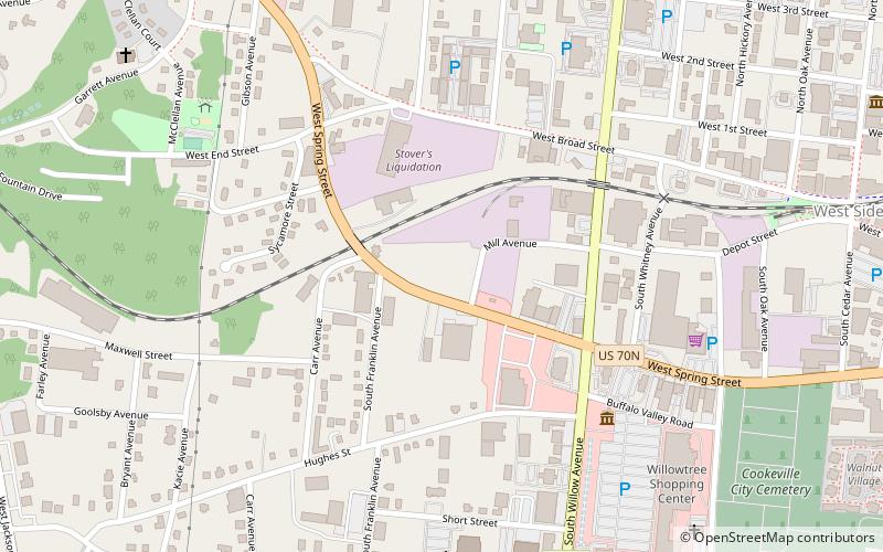 Broad Street Church of Christ location map