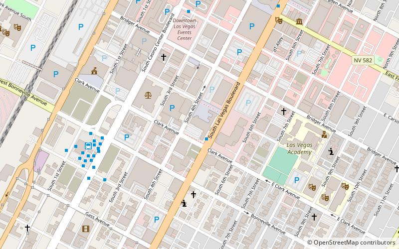 Historic Fifth Street School location map