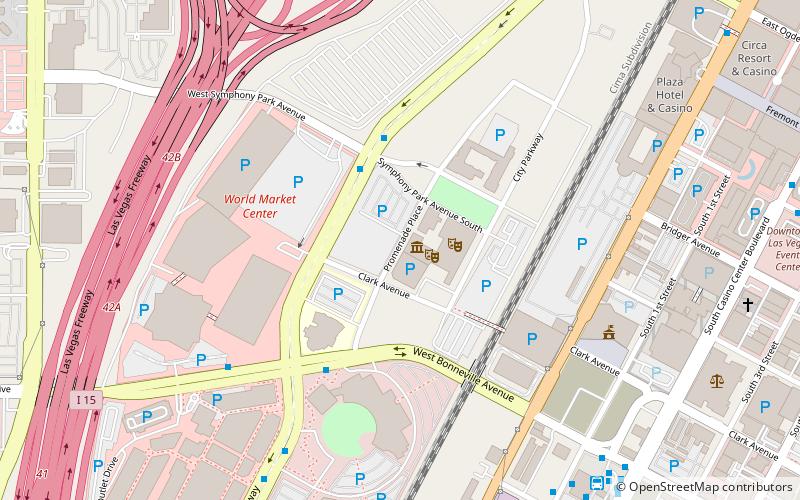 Discovery Children's Museum location map