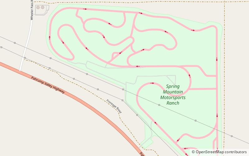 Spring Mountain Motorsports Ranch location map