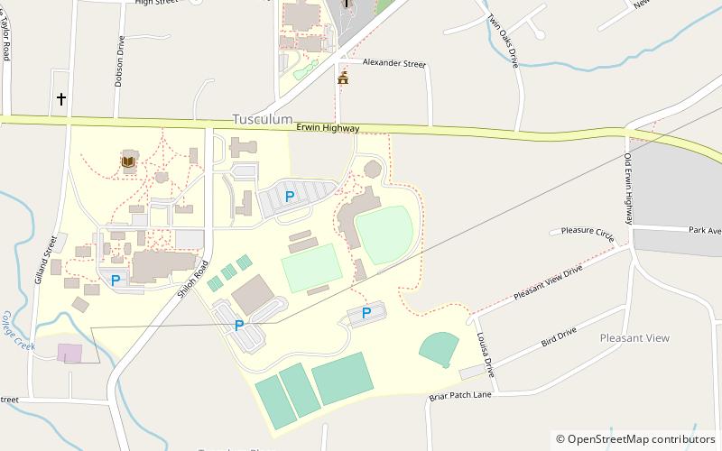 pioneer park stadium greeneville location map