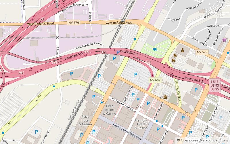 Main Street Station Hotel and Casino and Brewery location map