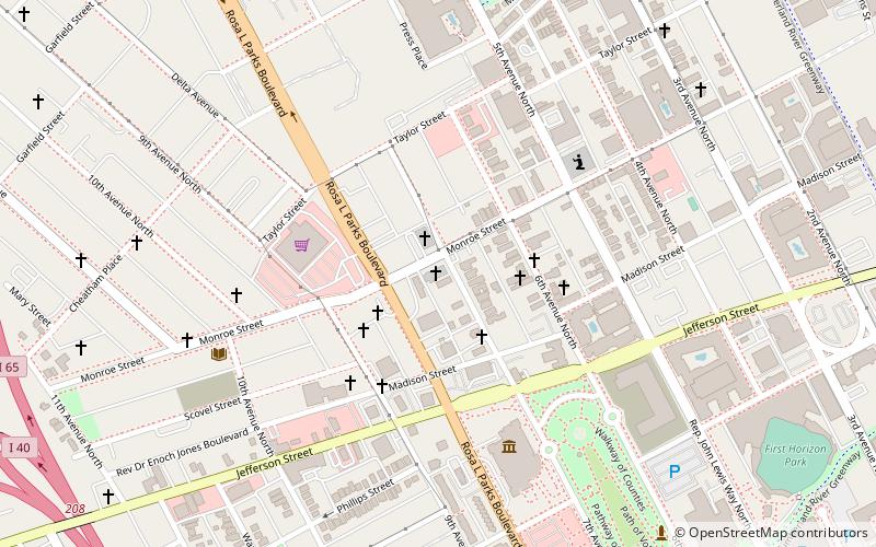 Church of the Assumption location map