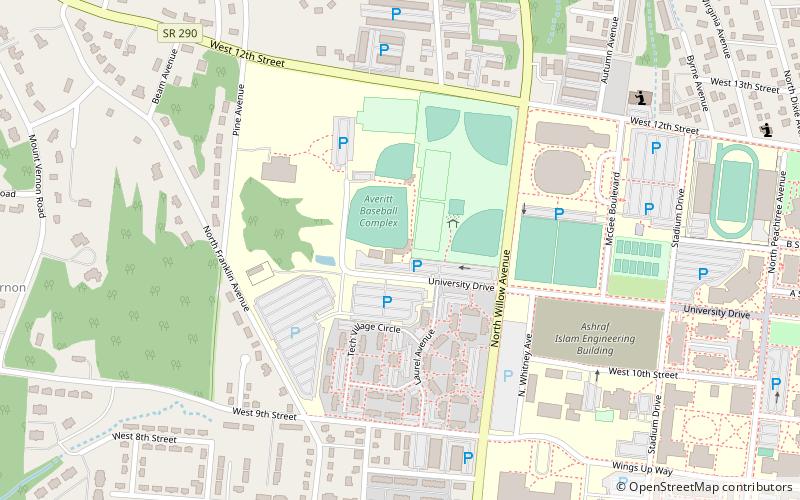 bush stadium at averitt express baseball complex cookeville location map