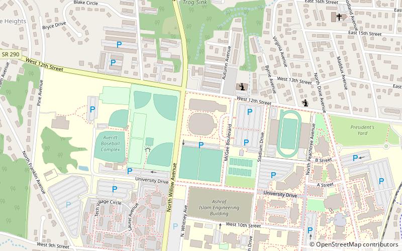 Eblen Center location map