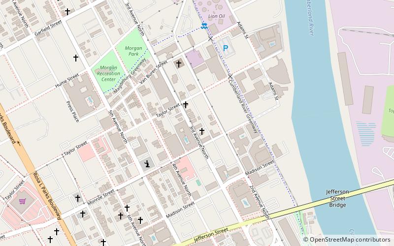 Fire Hall No. 1 location map