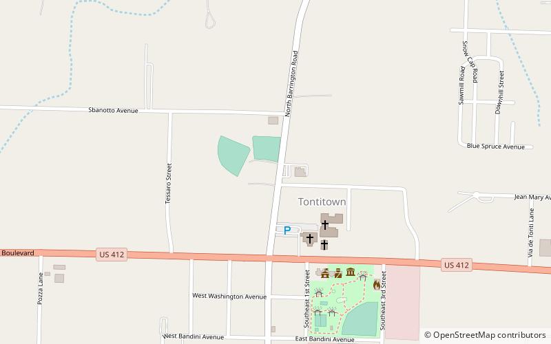 St. Joseph Catholic Church location map