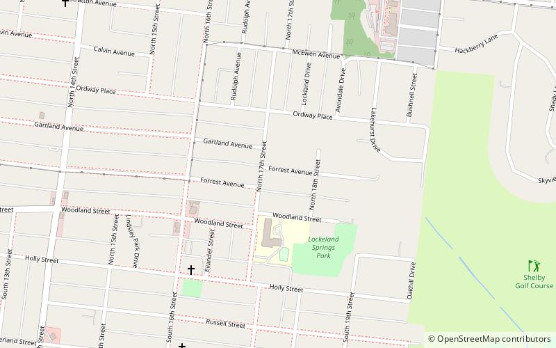 Lockeland Springs location map