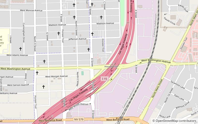 Las Vegas Grammar School location map