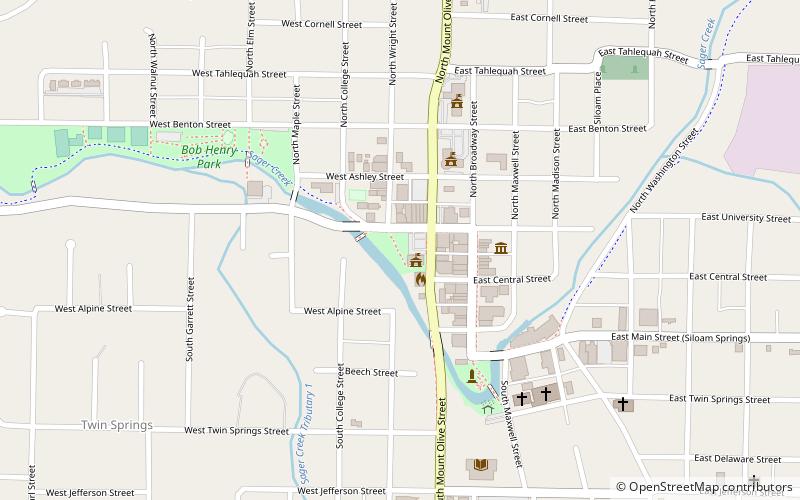 First National Bank location map