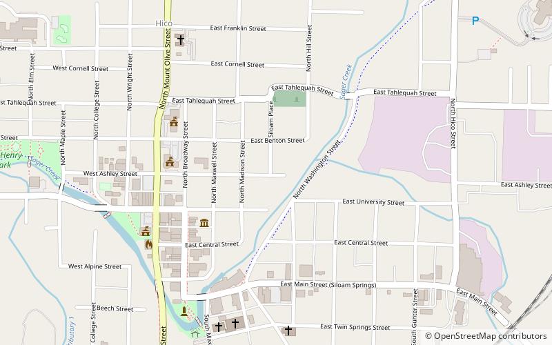 House at 305 E. Ashley location map