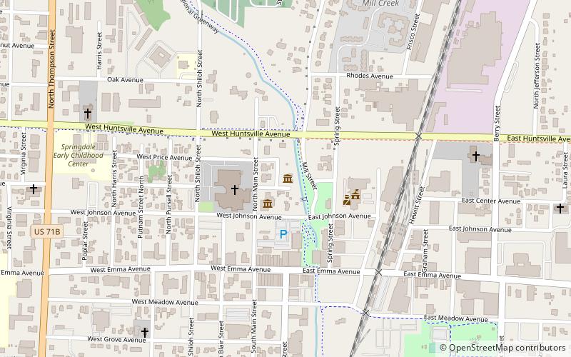 Shiloh Museum of Ozark History location map