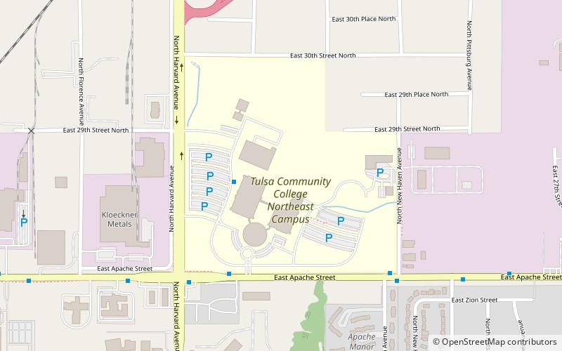 Tulsa Community College location map