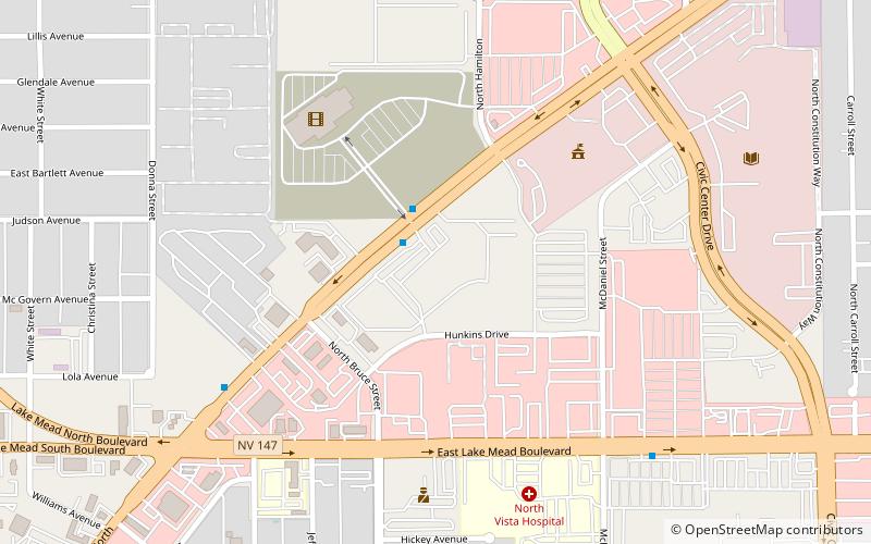 silver nugget casino north las vegas location map