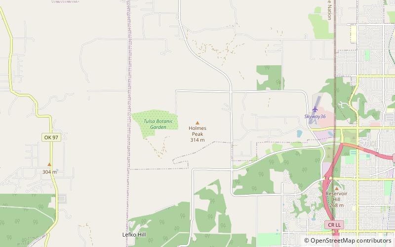 the american statue tulsa location map