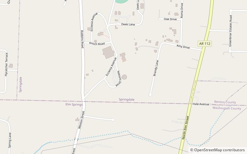 ecclesia college springdale location map