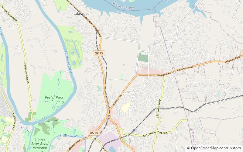 Hermitage Arboretum location map