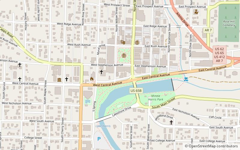 Boone County Jail location map