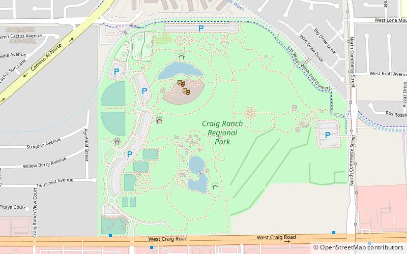 craig ranch regional park north las vegas location map
