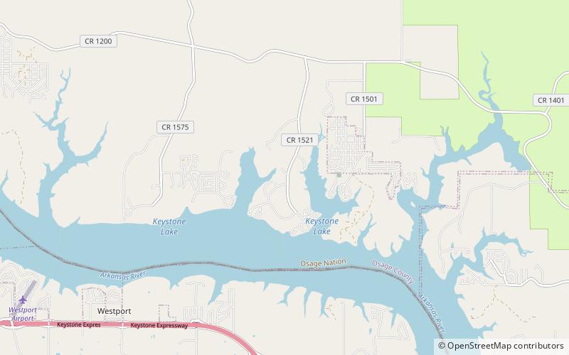 Walnut Creek State Park location map