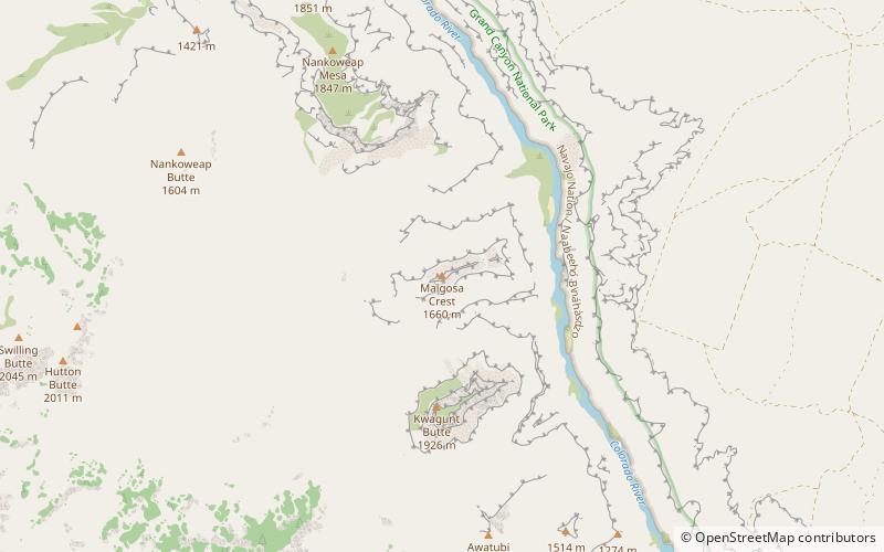 Malgosa Crest location map