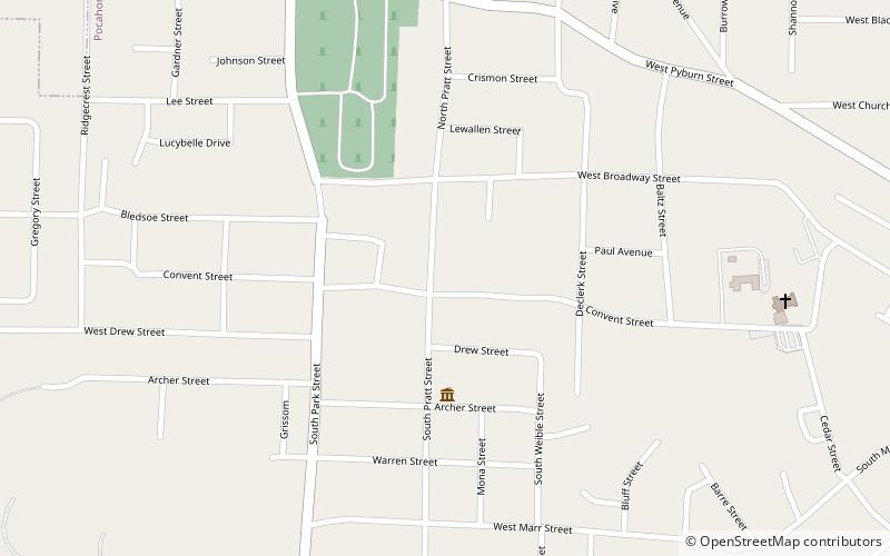 Eddie Mae Herron Center and Museum location map