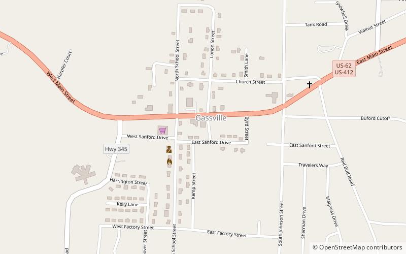 Rollins Hospital location map