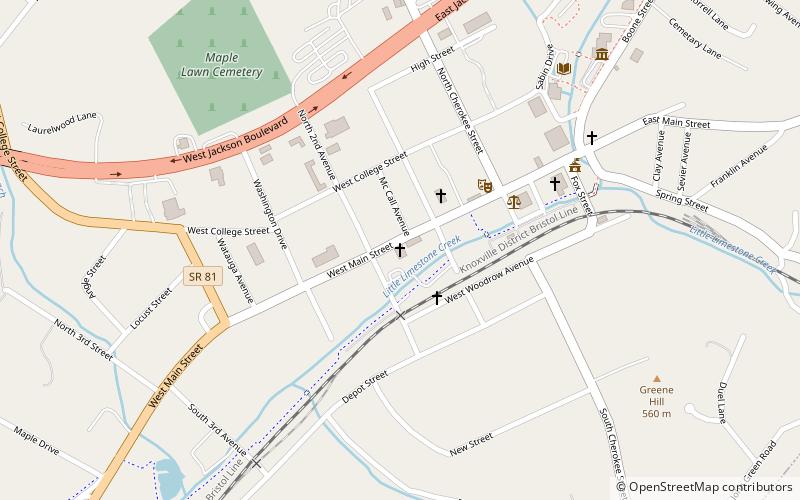 jonesborough united methodist church location map