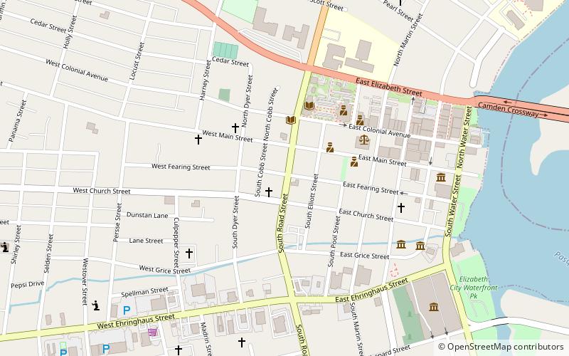 grice fearing house elizabeth city location map